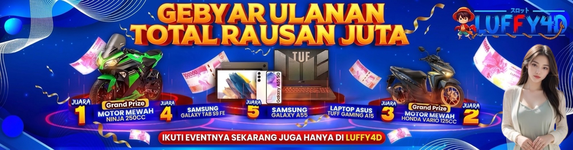 SELAMAT DATANG DI LUFFY4D